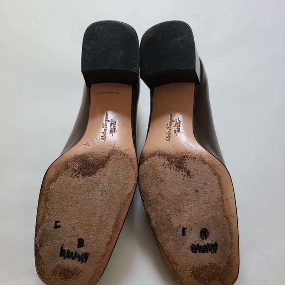 7 Ferragamo heels, square heel - Picture 6 of 8